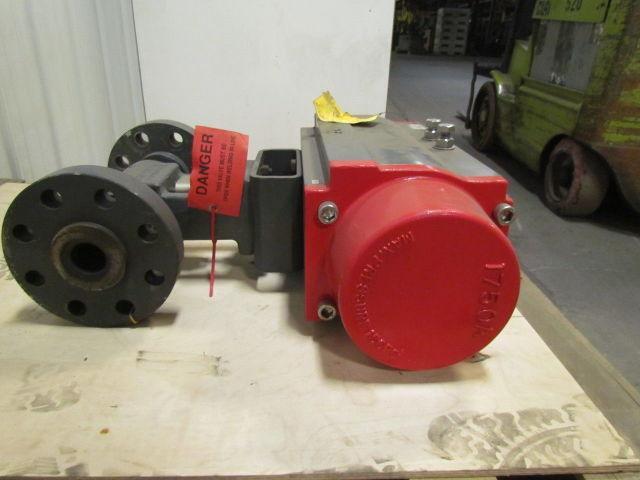 Mogas Quarter Turn Isolation Ball Valve Size 2" w/A Triac 2R1750SRV6 Actuator