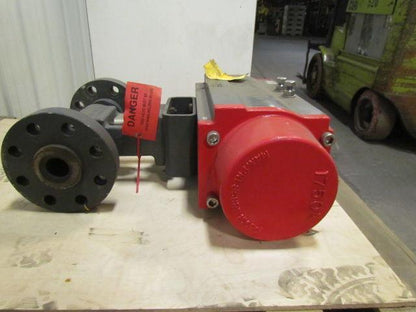 Mogas Quarter Turn Isolation Ball Valve Size 2" w/A Triac 2R1750SRV6 Actuator