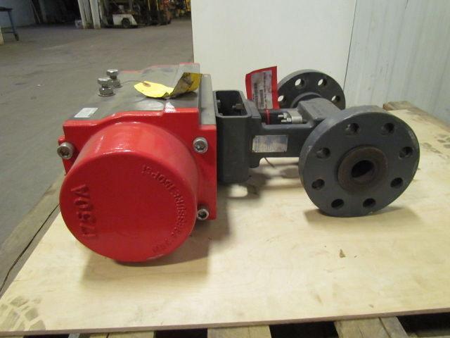 Mogas Quarter Turn Isolation Ball Valve Size 2" w/A Triac 2R1750SRV6 Actuator
