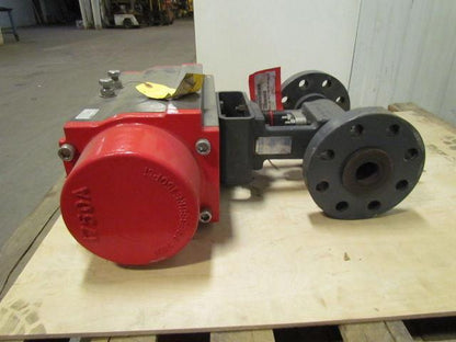 Mogas Quarter Turn Isolation Ball Valve Size 2" w/A Triac 2R1750SRV6 Actuator