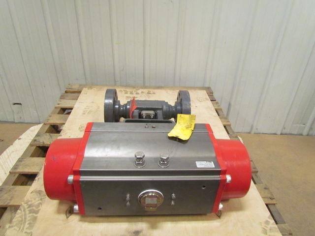 Mogas Quarter Turn Isolation Ball Valve Size 2" w/A Triac 2R1750SRV6 Actuator