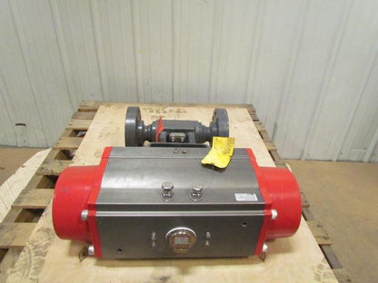 Mogas Quarter Turn Isolation Ball Valve Size 2" w/A Triac 2R1750SRV6 Actuator