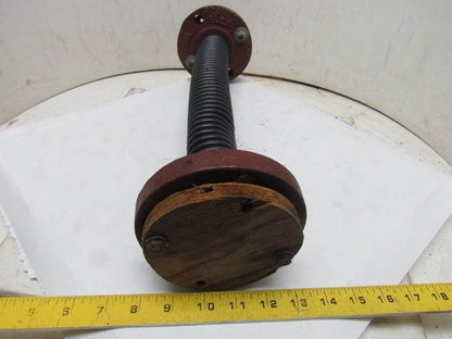 1-1/2x16" Flex Hose Teflon Helical Flared Thru Flanged 150# Ductile Iron Ends