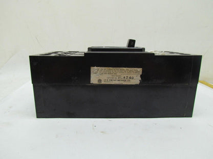 ITE ET225 70amp 3-pole 600V Circuit Breaker W/ Adjustable trip FJ style Frame