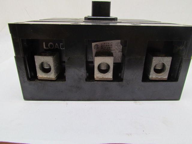 ITE ET400 400amp 600V 3-Pole w/ 175amp Plug Adjustable trip Circuit Breaker