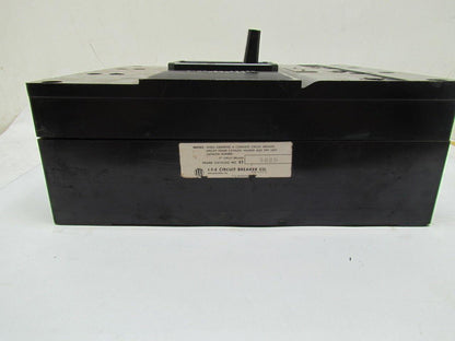 ITE ET400 400amp 600V 3-Pole w/ 175amp Plug Adjustable trip Circuit Breaker