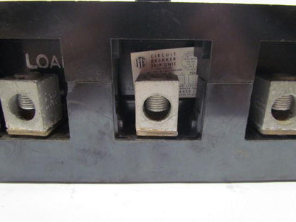 ITE ET400 400amp 600V 3-Pole w/ 175amp Plug Adjustable trip Circuit Breaker