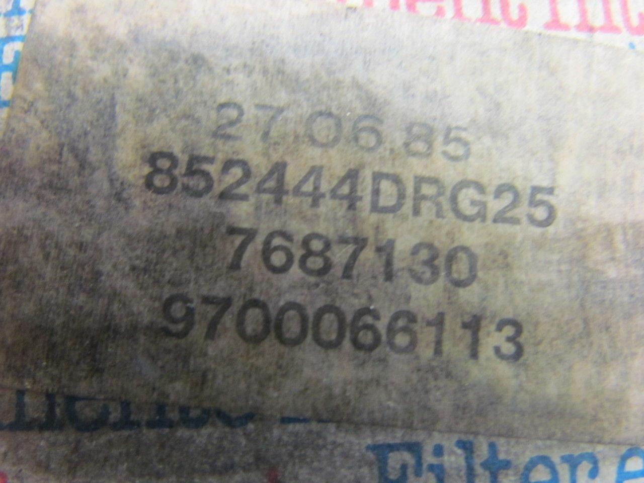 Purolator 852444DRG25 Filter Element Replacement NEW