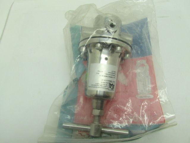 END ARMATUREN DM3401211-01/07 Pressure Regulator G1/4" Stainless Steel 8 Bar max