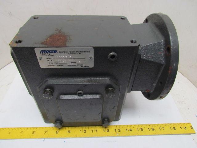 Emerson Morse Raider 262Q56R15 Worm Gear Box Speed Reducer 15:1 Ratio 2.61 HP RH