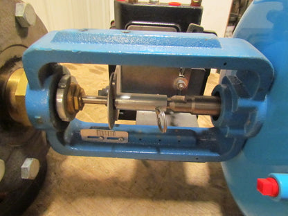 Trerice 940B-L85-760P Cast Iron 4" Flanged 3-Way Valve w/94B 14" Air Actuator