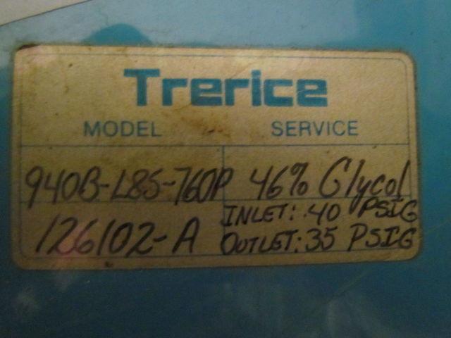 Trerice 940B-L85-760P Cast Iron 4" Flanged 3-Way Valve w/94B 14" Air Actuator