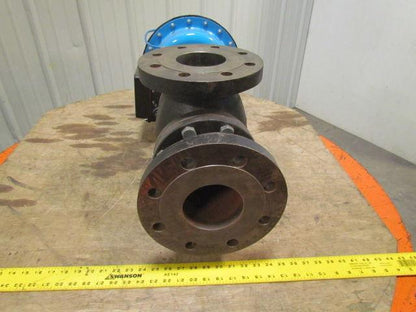 Trerice 940B-L85-760P Cast Iron 4" Flanged 3-Way Valve w/94B 14" Air Actuator