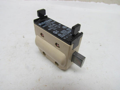 Siemens 3NA4822 HRC Fuse 63A 500V 100KA NH00/VDE-gL Box of 3pcs 63 Amp