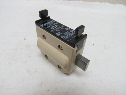 Siemens 3NA4822 HRC Fuse 63A 500V 100KA NH00/VDE-gL Box of 3pcs 63 Amp
