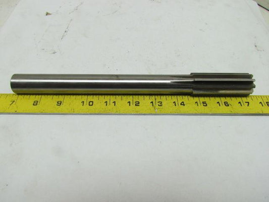 Chucking Reamer 1.0472" Straight 10 Flute High Speed Steel