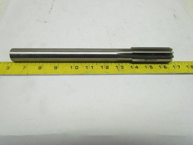 Chucking Reamer 1.0472" Straight 10 Flute High Speed Steel