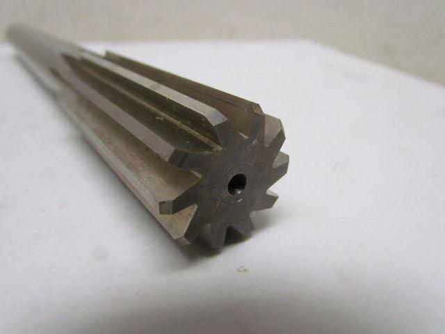 Chucking Reamer 1.0472" Straight 10 Flute High Speed Steel
