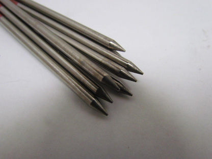 Tungsten Welding Electrode .156x7.000x30Dx.030 Double Ended 5/32" 2% Thoriated