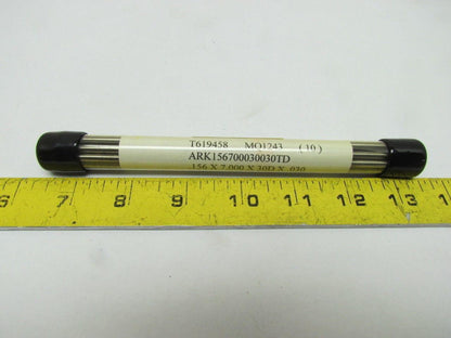 Tungsten Electrode Double Ended 2% Thoriated .156x7.000x30Dx.030 10pk 5/32x7"