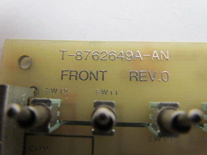 T-8762649A-AN Circuit Board Assembly W/Cover 36 on/off Micro Switches