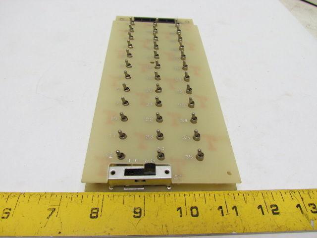 T-8762649A-AN Circuit Board Assembly W/Cover 36 on/off Micro Switches