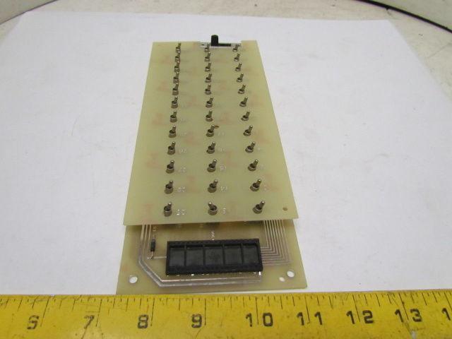 T-8762649A-AN Circuit Board Assembly W/Cover 36 on/off Micro Switches