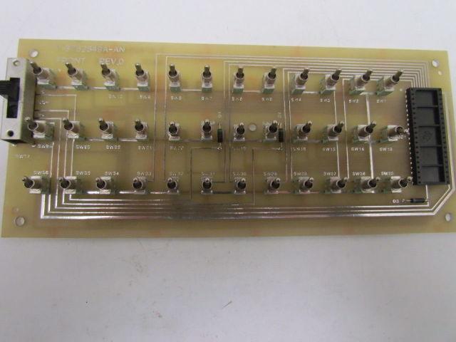 T-8762649A-AN Circuit Board Assembly W/Cover 36 on/off Micro Switches