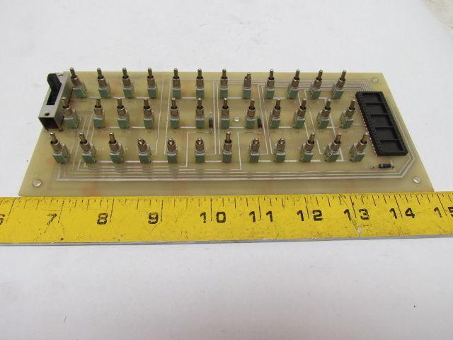 T-8762649A-AN Circuit Board Assembly 36 2 Position Micro Switches