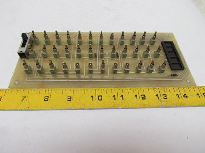 T-8762649A-AN Circuit Board Assembly 36 2 Position Micro Switches