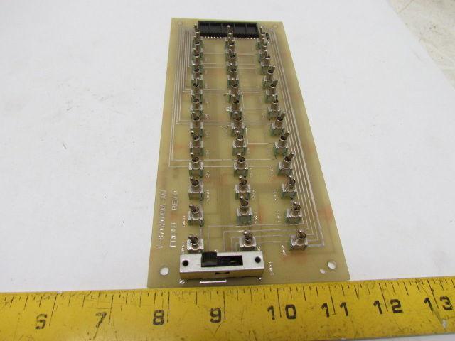 T-8762649A-AN Circuit Board Assembly 36 2 Position Micro Switches