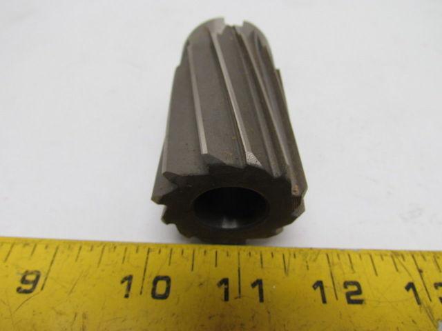 F&D TOOL No 911 Spiral Flute Shell Reamer 1.555 tool dia. HSS Approx 3" OAL USA