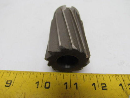 F&D TOOL No 911 Spiral Flute Shell Reamer 1.555 tool dia. HSS Approx 3" OAL USA