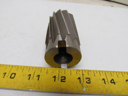 F&D TOOL No 911 Spiral Flute Shell Reamer 1.555 tool dia. HSS Approx 3" OAL USA