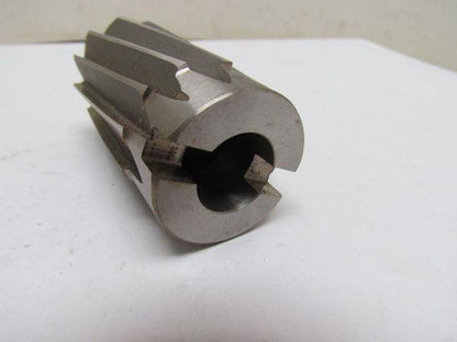 F&D TOOL No 911 Spiral Flute Shell Reamer 1.555 tool dia. HSS Approx 3" OAL USA