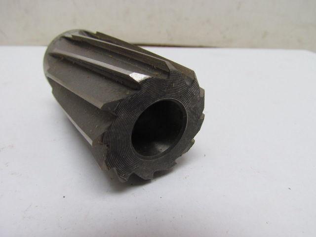 F&D TOOL No 911 Spiral Flute Shell Reamer 1.555 tool dia. HSS Approx 3" OAL USA