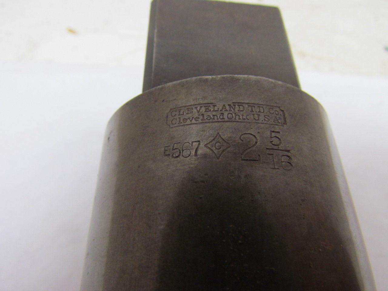 Cleveland Machinist 2-5/16"Hand Expansion Reamer 14pt Straight Flute 13"OAL USA