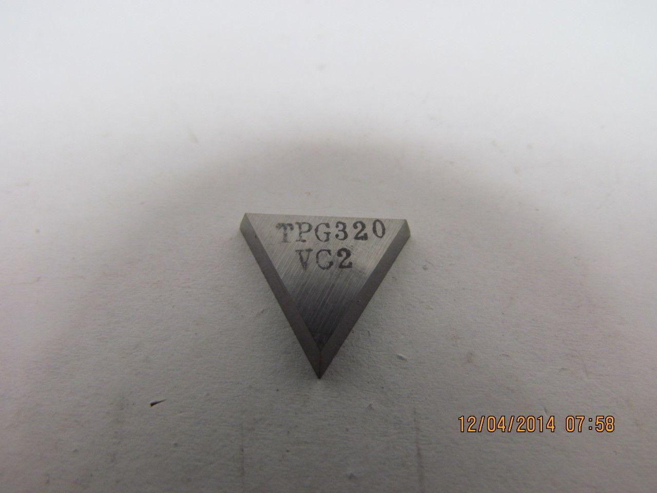 Valenite TPG320 Carbide Insert Grade VC2 Box of 10pcs