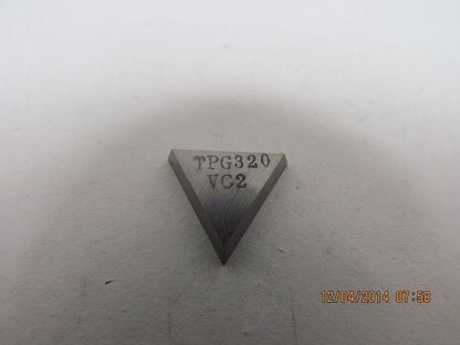 Valenite TPG320 Carbide Insert Grade VC2 Box of 10pcs