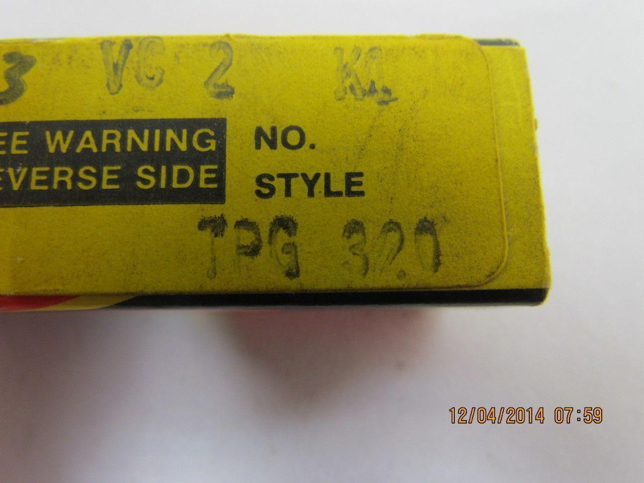 Valenite TPG320 Carbide Insert Grade VC2 Box of 10pcs