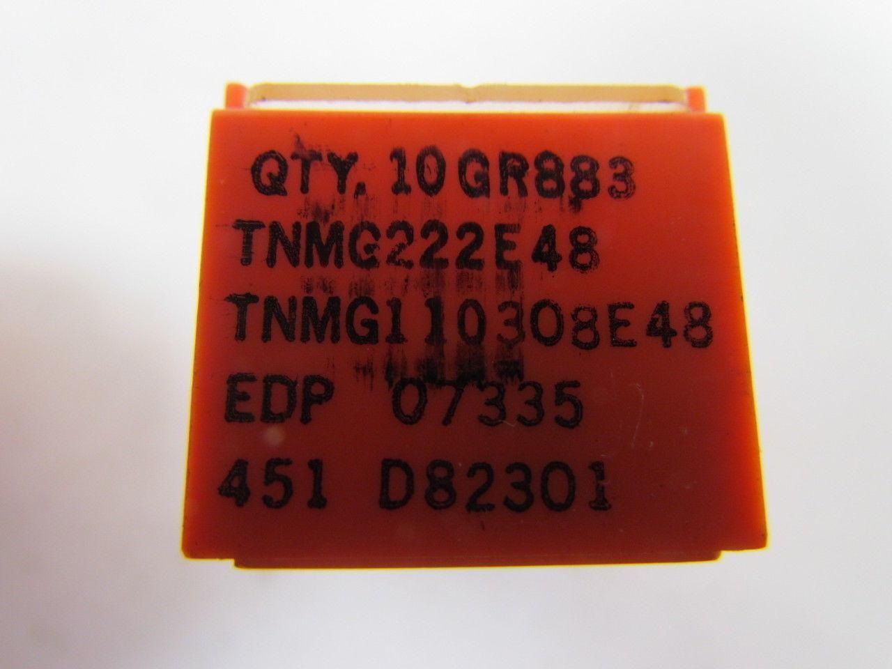 GE Carboloy TNMG222E48 Carbide Insert TNMG110308E48 Grade 883 Box of 20pcs
