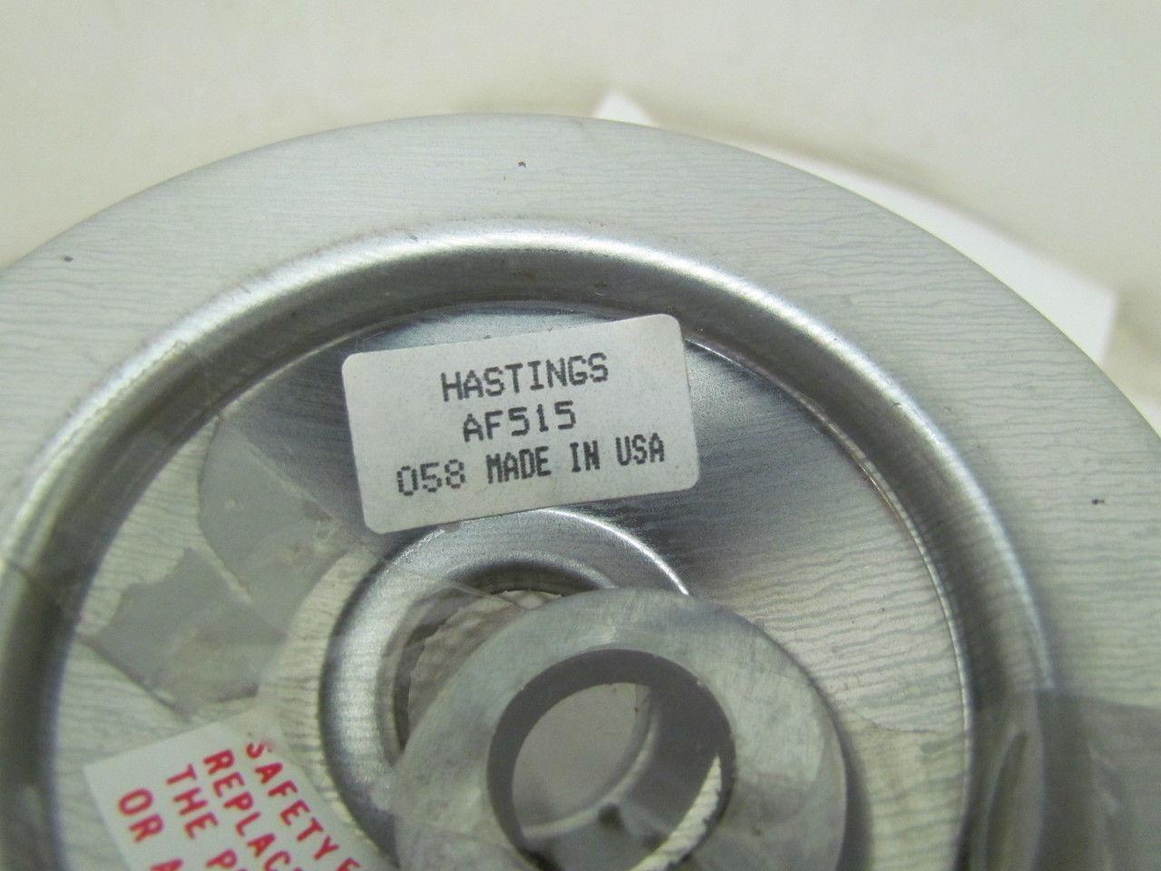 HASTINGS AF515 Inner Air Filter Element 4"dia X 15"L