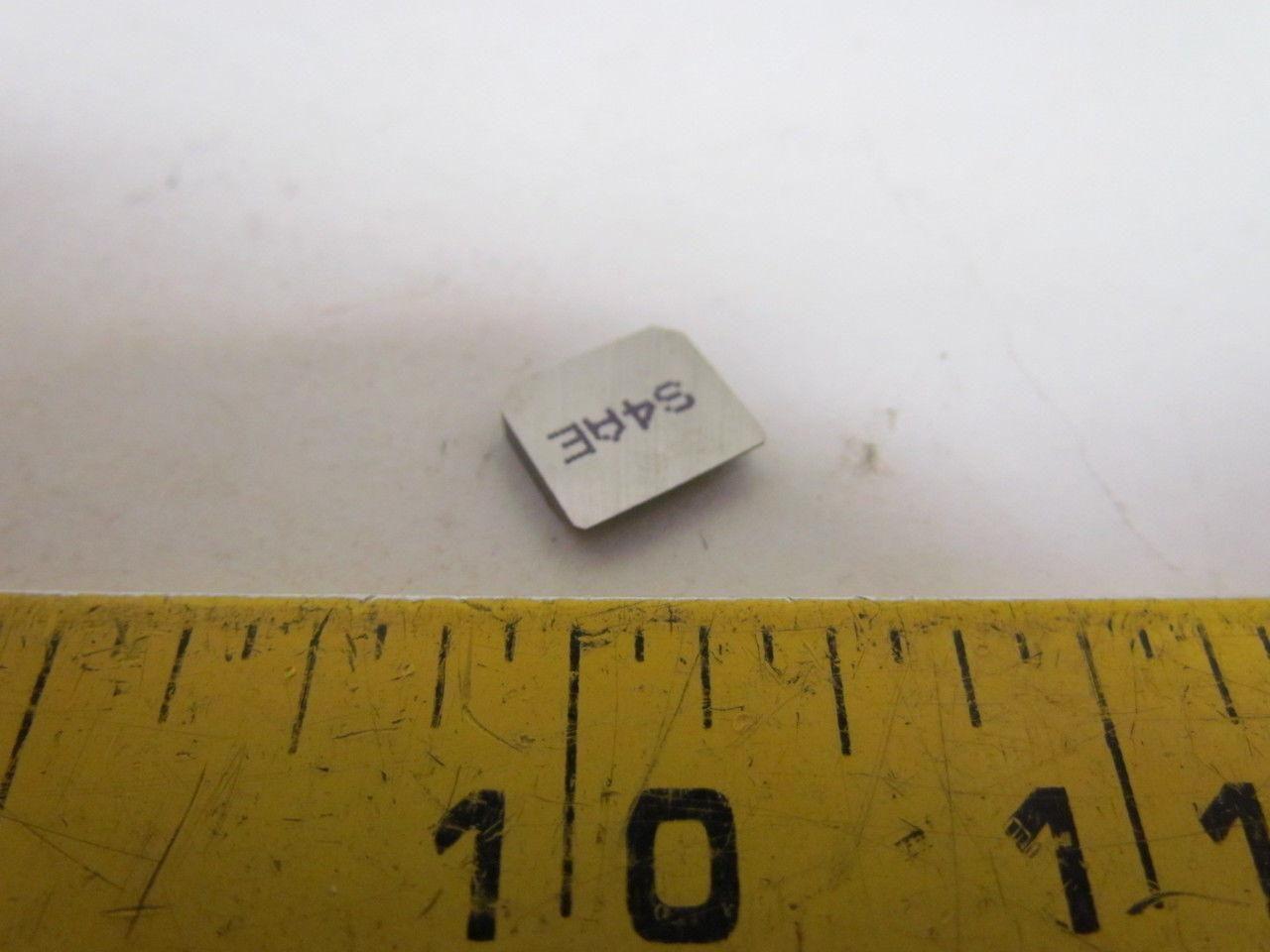 Carboloy S4AE EDP 19425 D80803 Carbide Insert Grade S4AE Box of 10pcs