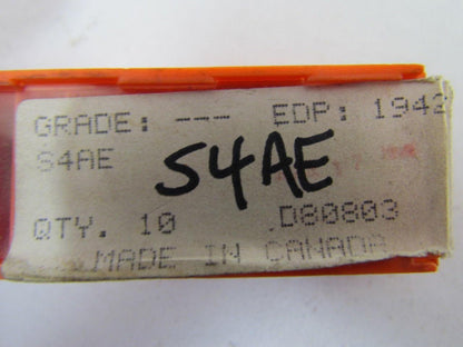 Carboloy S4AE EDP 19425 D80803 Carbide Insert Grade S4AE Box of 10pcs