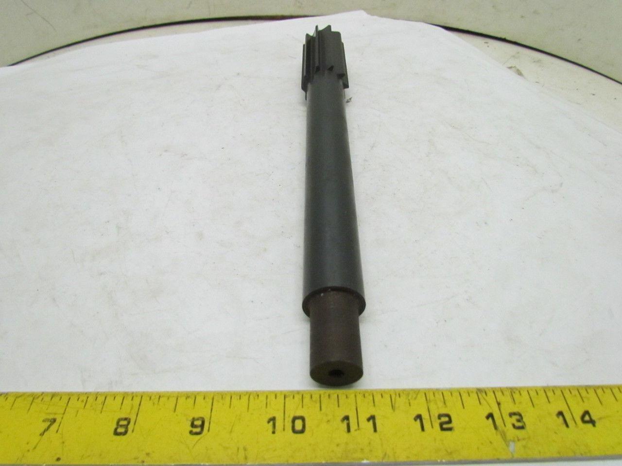MORSE 1-5/16" Machine Chucking Reamer 10pt Straight Flute 0.744 Reduced Shank