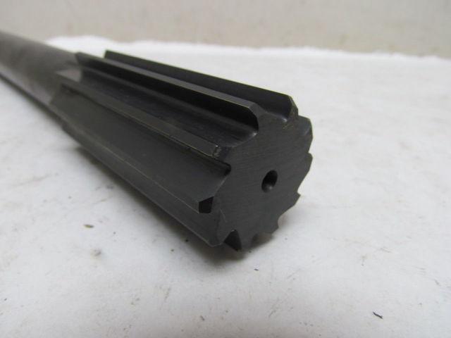 MORSE 1-5/16" Machine Chucking Reamer 10pt Straight Flute 0.744 Reduced Shank