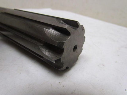 Brubaker 1-7/16" 1.4375 #4MT Morse Taper Shank Reamer 10pt Straight Flute USA