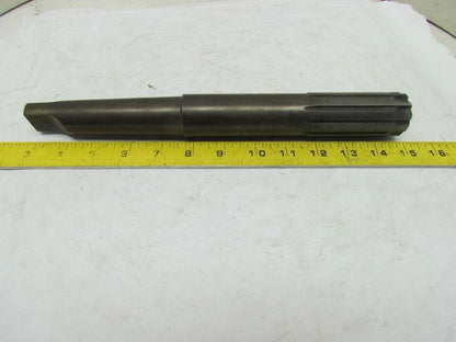 Brubaker 1-7/16" 1.4375 #4MT Morse Taper Shank Reamer 10pt Straight Flute USA