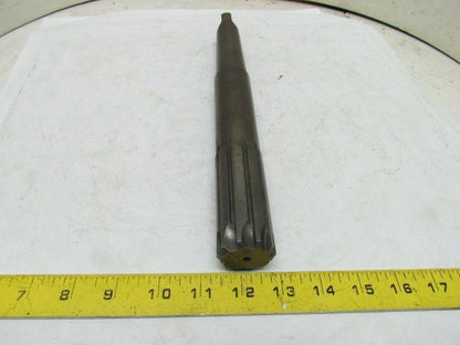Brubaker 1-7/16" 1.4375 #4MT Morse Taper Shank Reamer 10pt Straight Flute USA