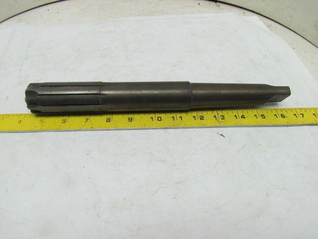 Brubaker 1-7/16" 1.4375 #4MT Morse Taper Shank Reamer 10pt Straight Flute USA
